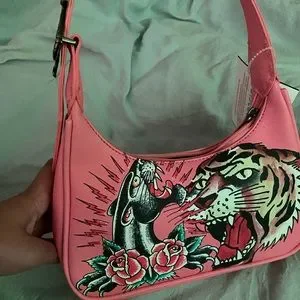 バッグ vintage ed hardy design bag Vintage Ed Hardy Messenger Bag Crossbody Female Indian Chief